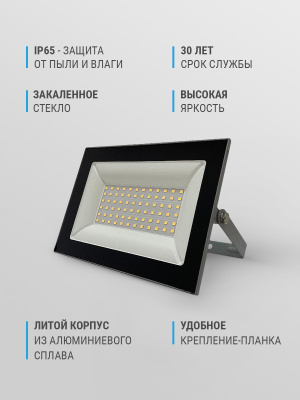 Светодиодный прожектор FL-LED Light-PAD 200W Grey 200Вт 6500K SMD IP65